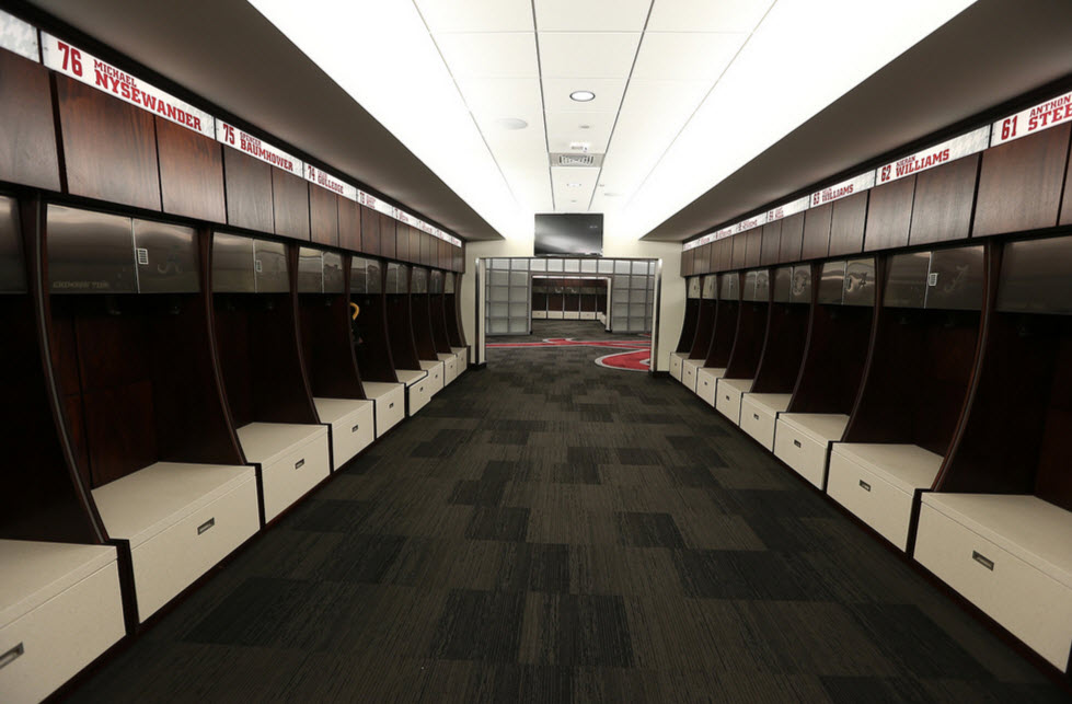 Arms Race: The top locker rooms in college football - Saturday Down South