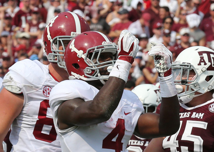 NCAA Football: Alabama at Texas A&M
