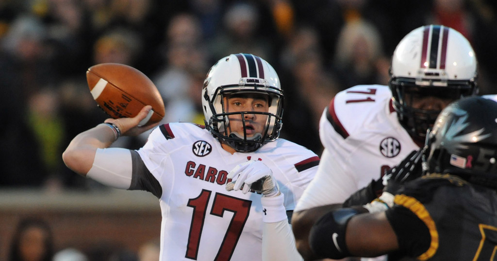 NCAA Football: South Carolina at Missouri