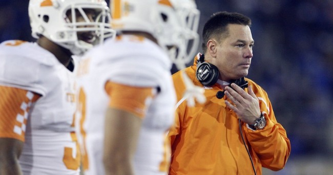 NCAA Football: Tennessee at Kentucky