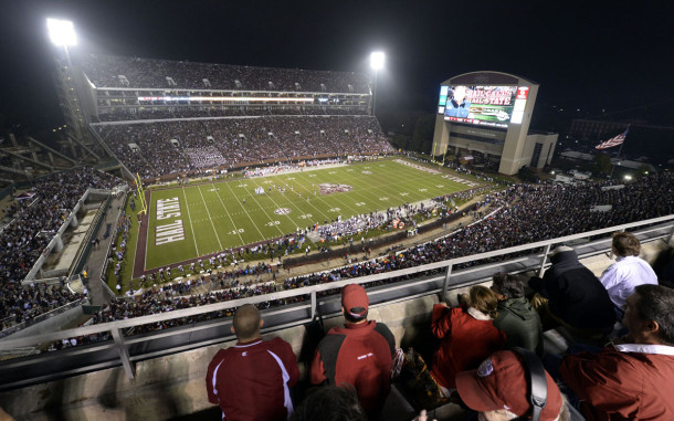 NCAA Football: Alabama at Mississippi State