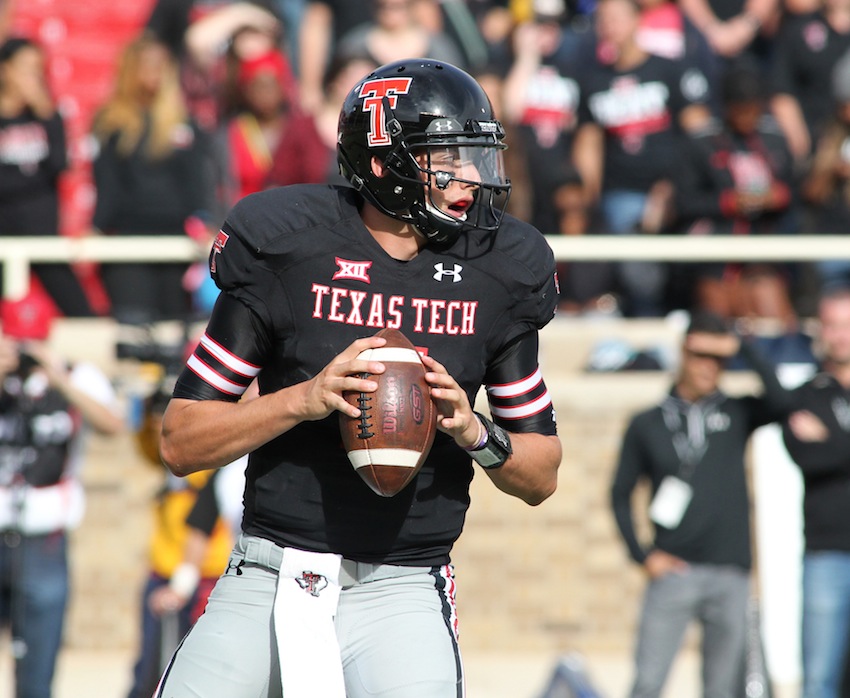 Texas Tech Red Raiders Throwback Hockey Jersey