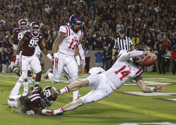 NCAA Football: Mississippi at Texas A&M
