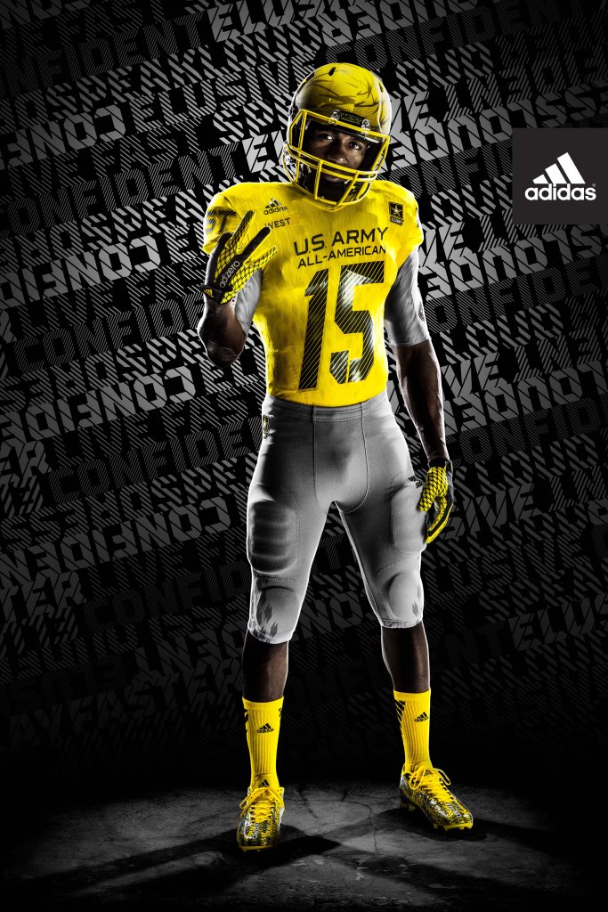 Adidas unveils slick Army Bowl uniforms