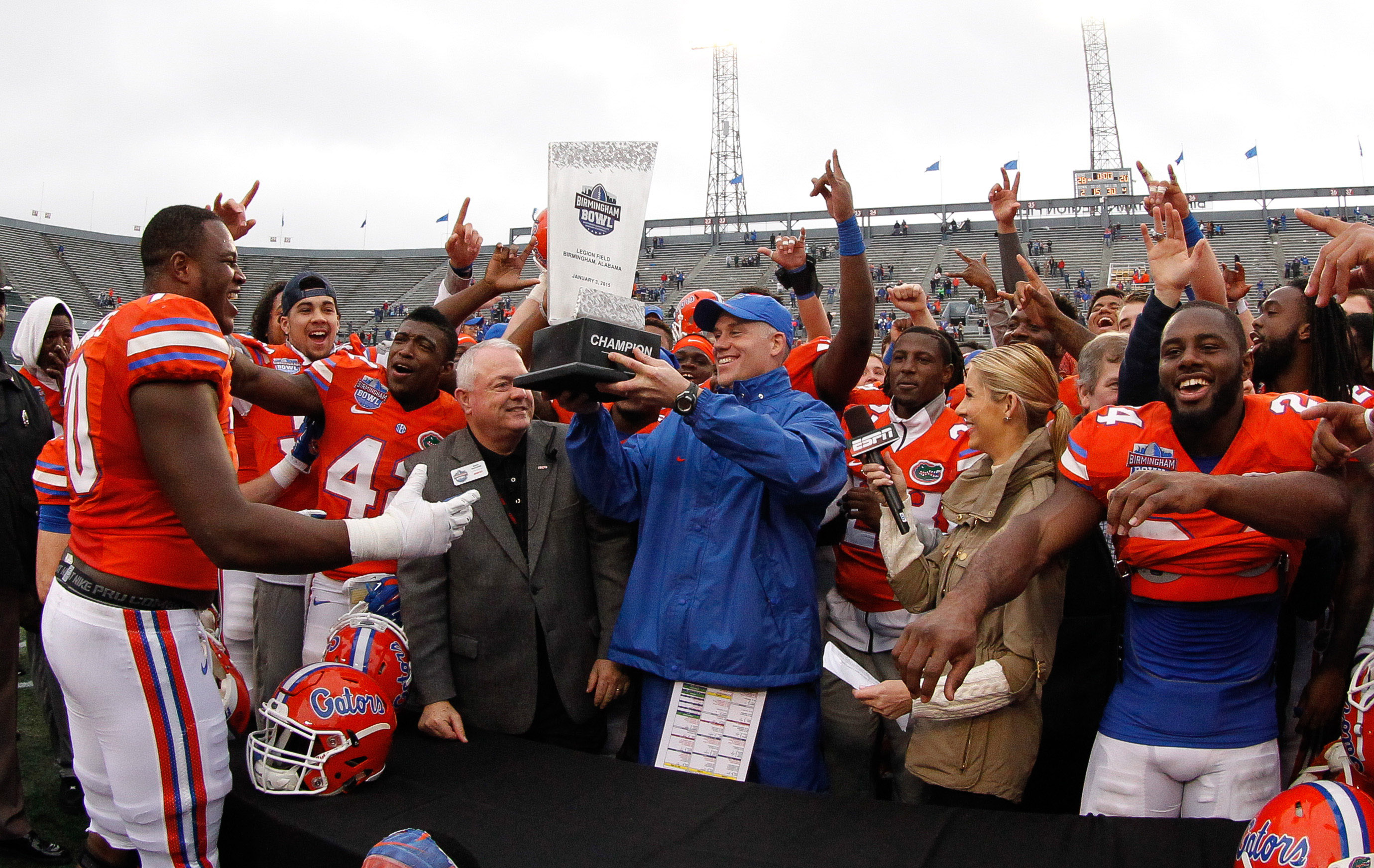 Ranking the SEC's seven bowl trophies from this postseason