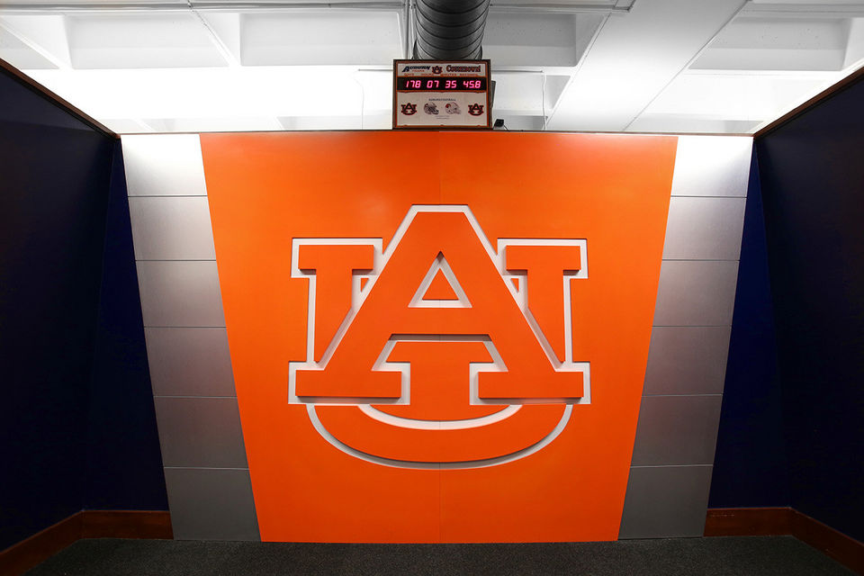 Auburn football locker room redesign - Sports Illustrated