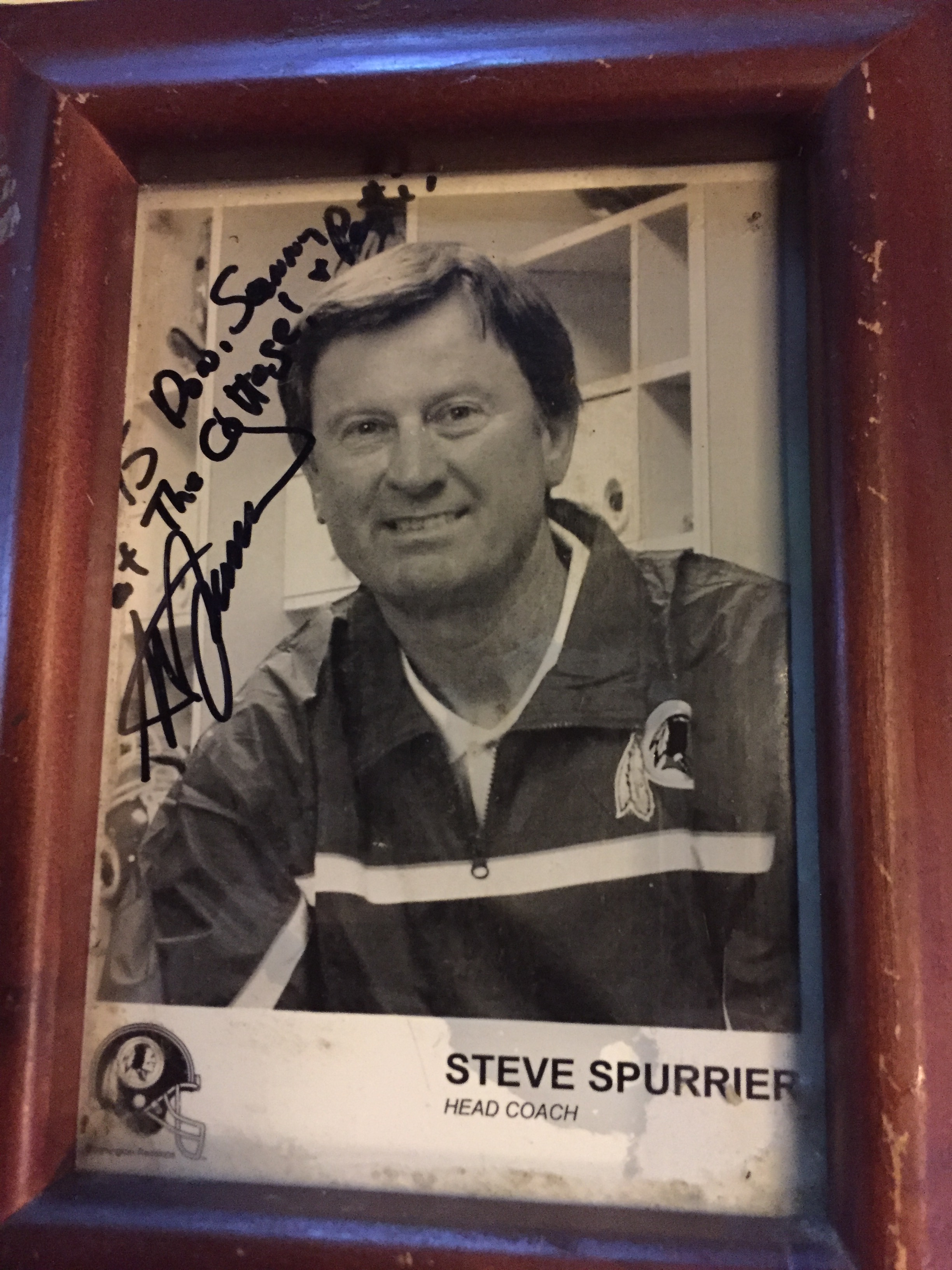 Spurrier photograph