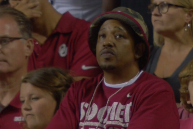 Sad Oklahoma Fan