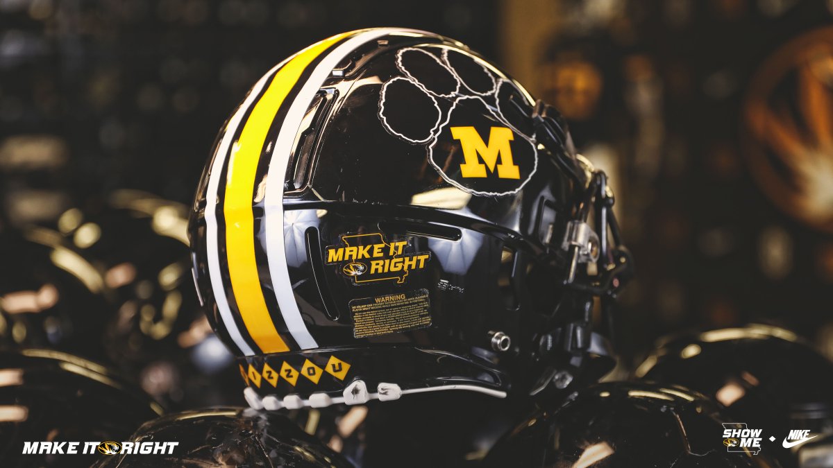 Like Missouri Football Helmet Decals 