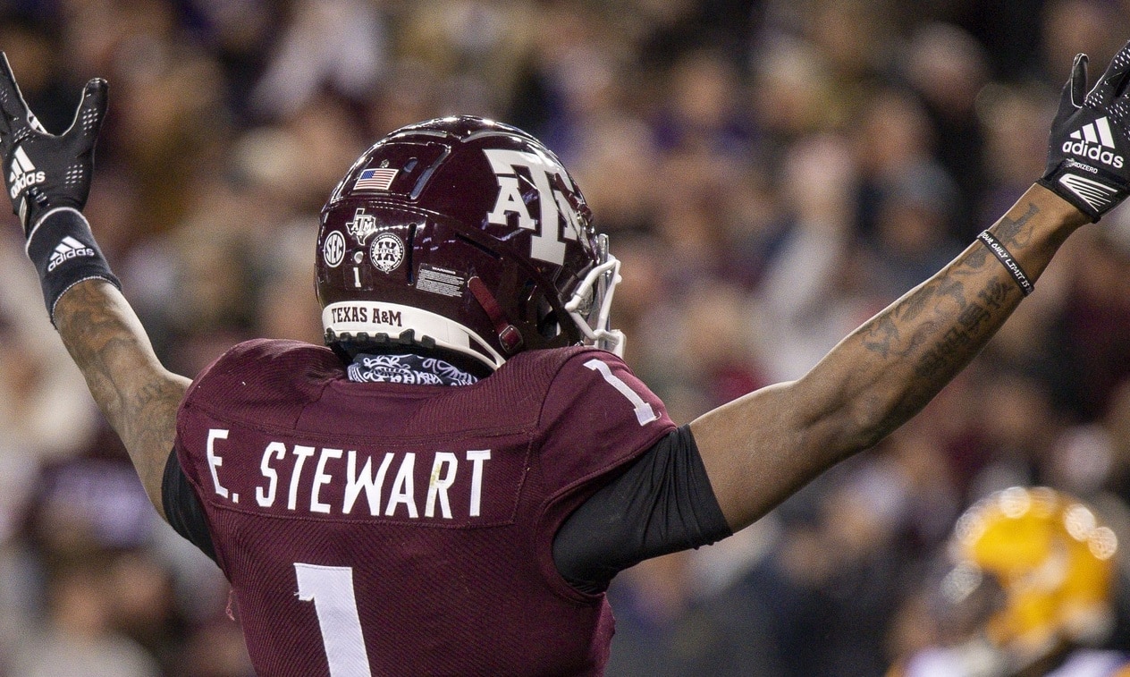 Why I’m doing a total 180 on Texas A&M receiver Evan Stewart