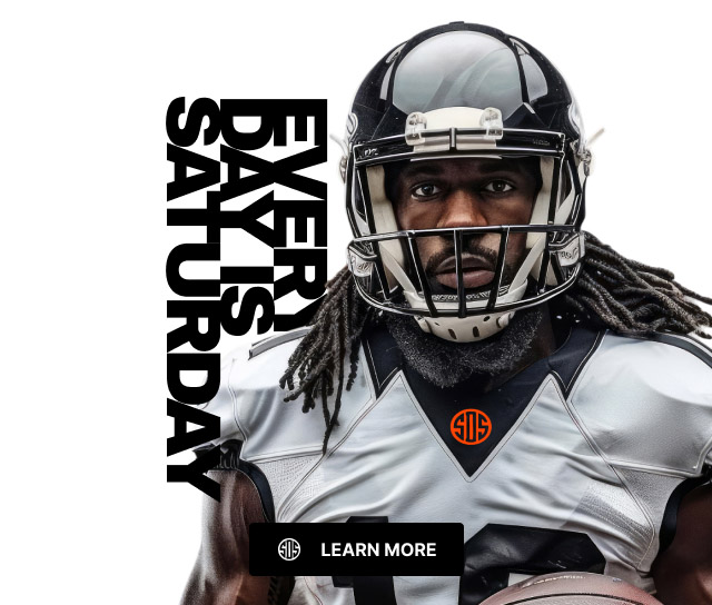 man holding a football