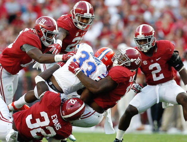 Alabama set to dominate Florida