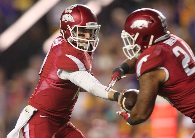 Arkansas offense ready for tough test in Missouri