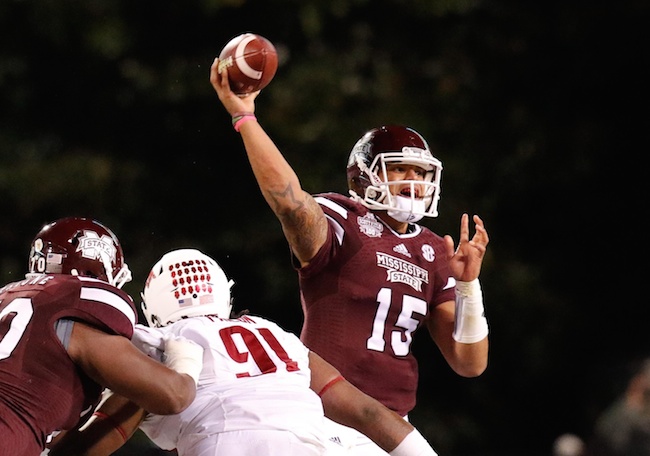 Mississippi State must rely upon Dak Prescott versus Arkansas