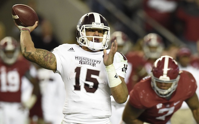 QB Dak Prescott key to Mississippi against Alabama