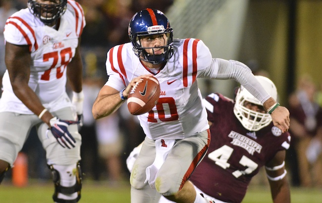Comparing Chad Kelly to Dak Prescott