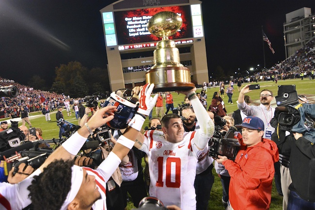Ole Miss QB Chad Kelly cashes in on second chance