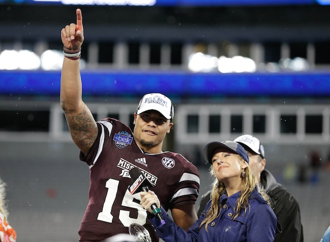 QB Dak Prescott leaves Mississippi State with signature performance