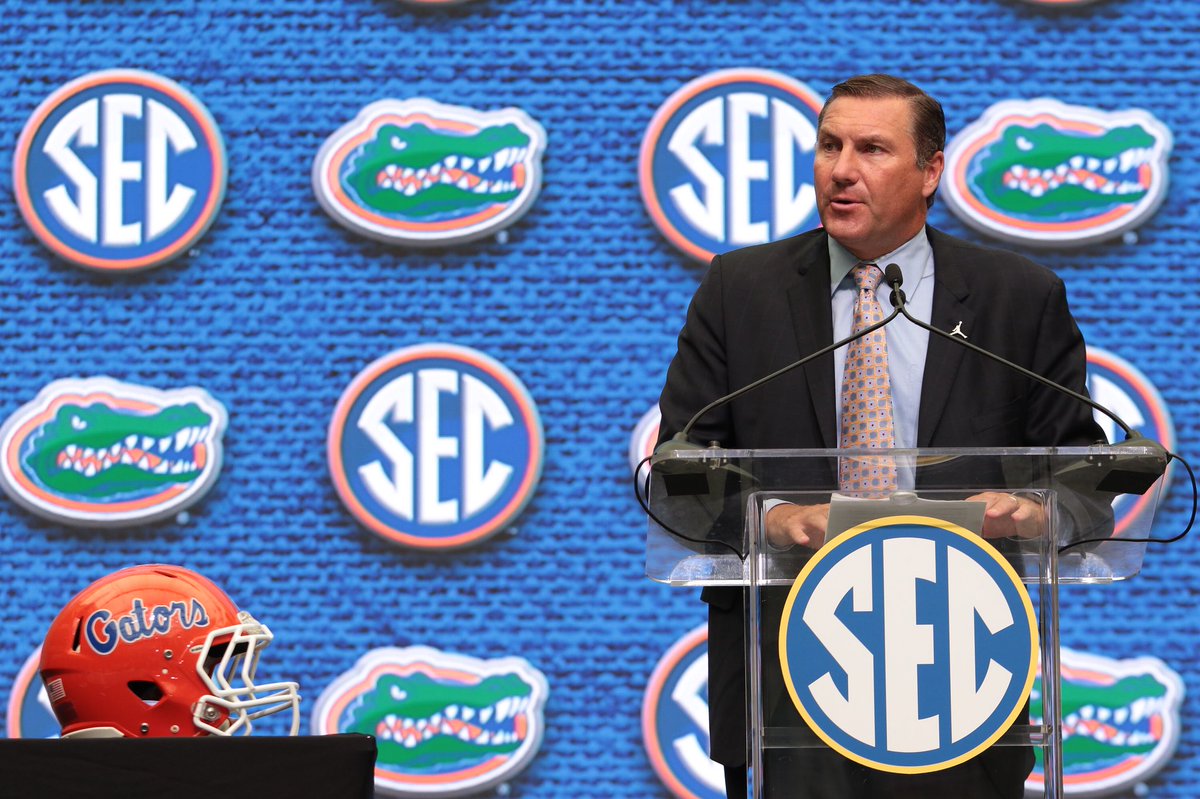 Dan Mullen-Florida Gators-SEC media days-florida georgia rivalry