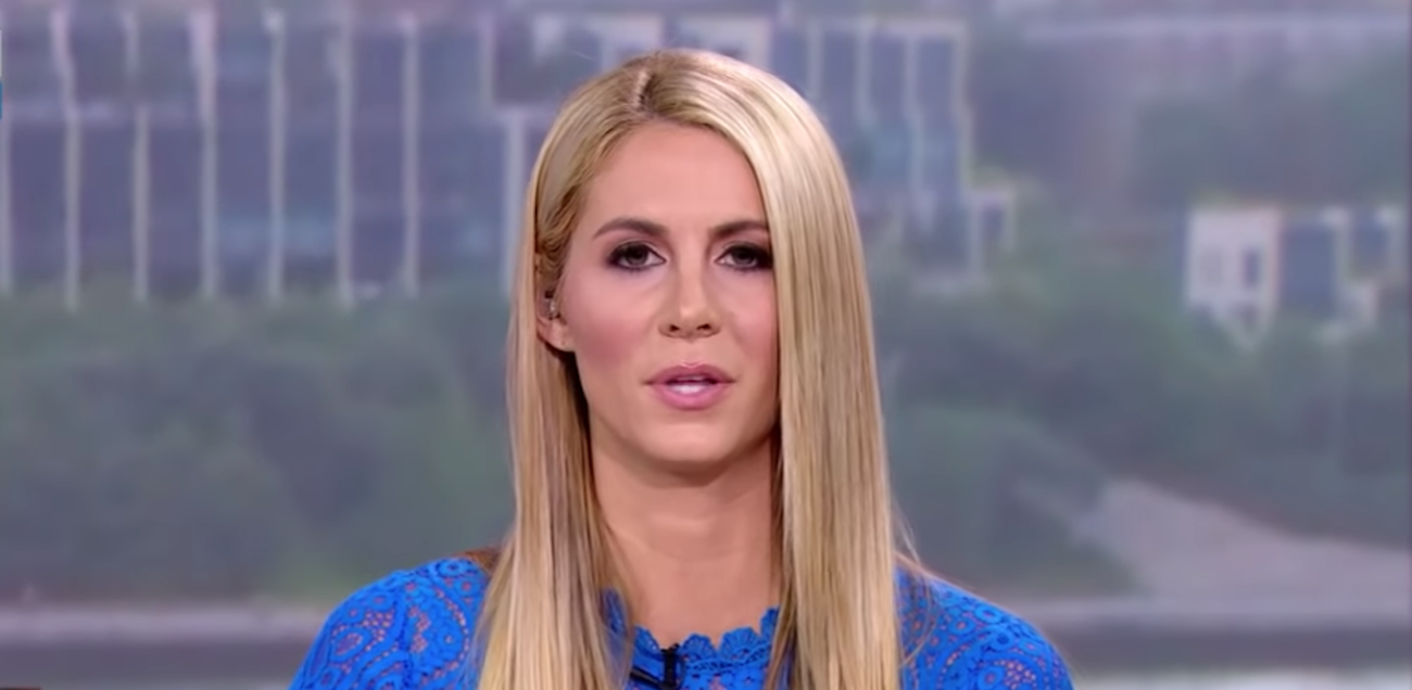WATCH: ESPN's Laura Rutledge gets crushed by sideline hit - Saturday ...