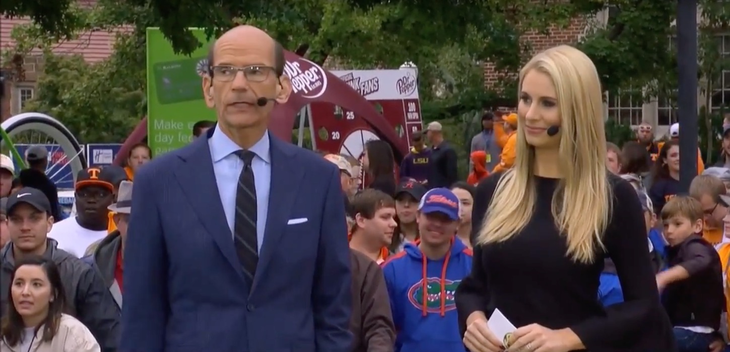 Laura Rutledge Finebaum Paul Finebaum, Laura Rutledge attend funeral for Auburn superfan Tammy ...