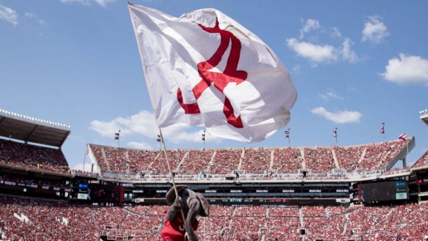 Alabama football flag.