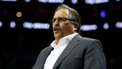 CBS Sports broadcaster Stan Van Gundy.