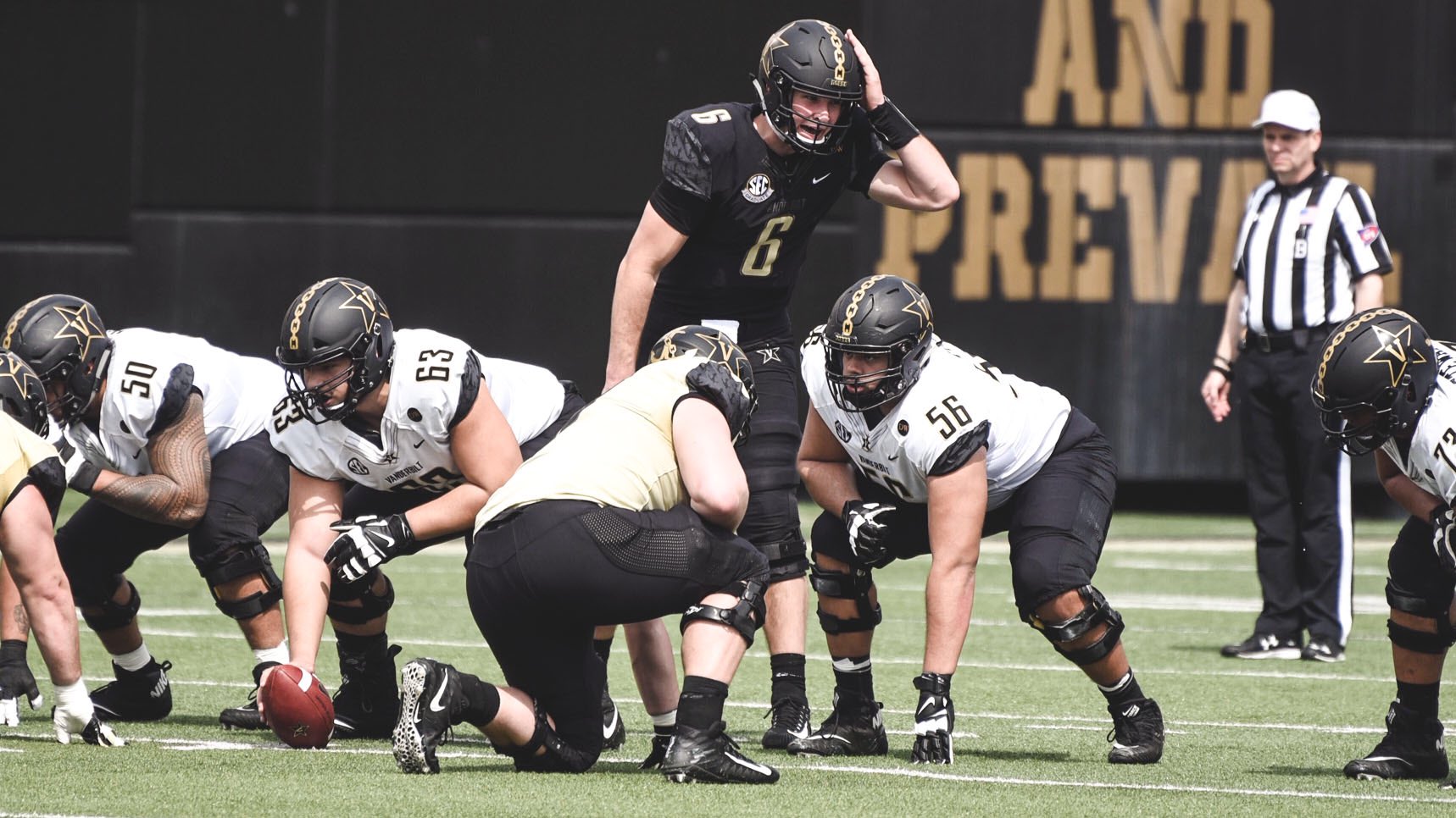 Vanderbilt spring game 2019 photo via @VandyFootball