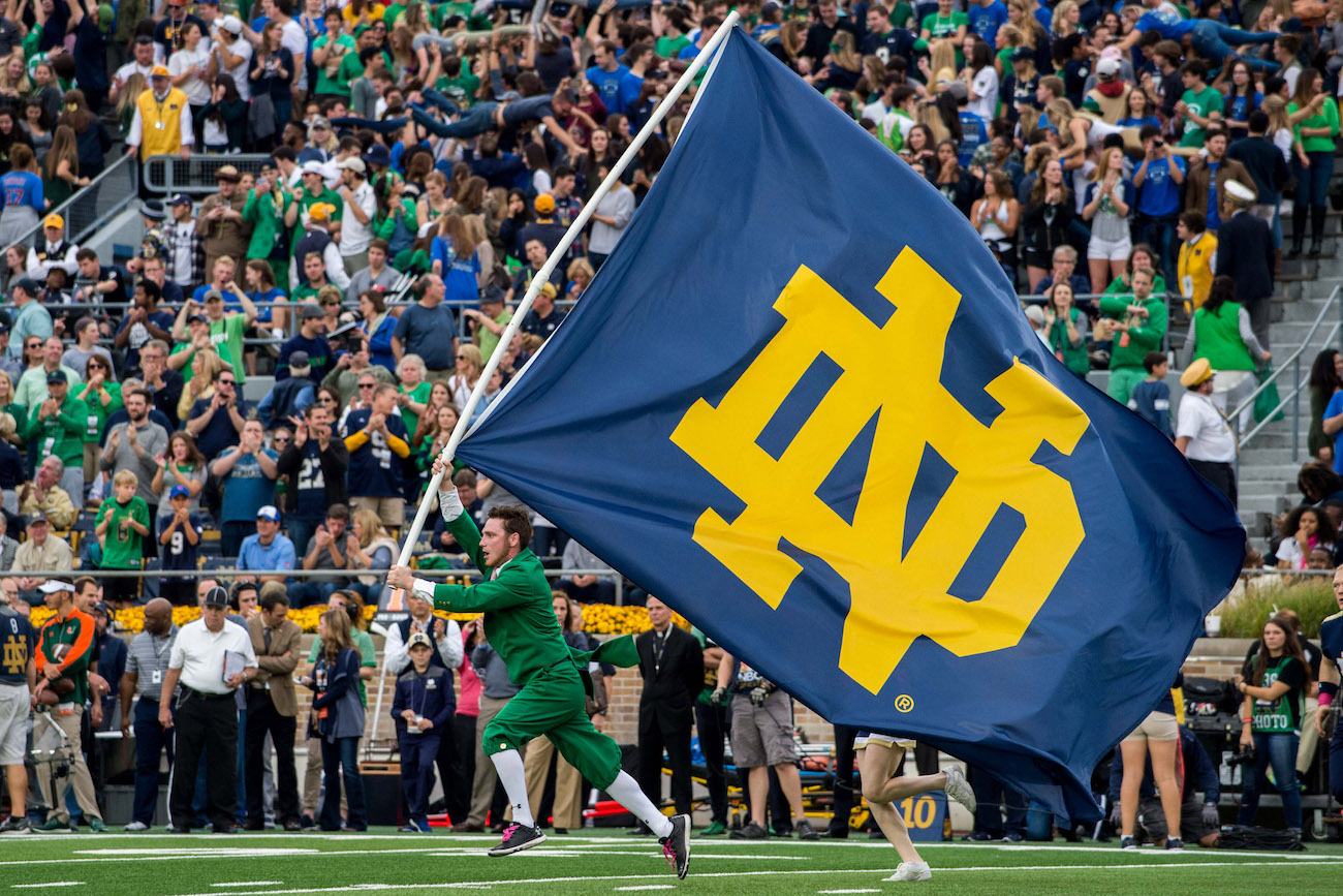Notre Dame flag