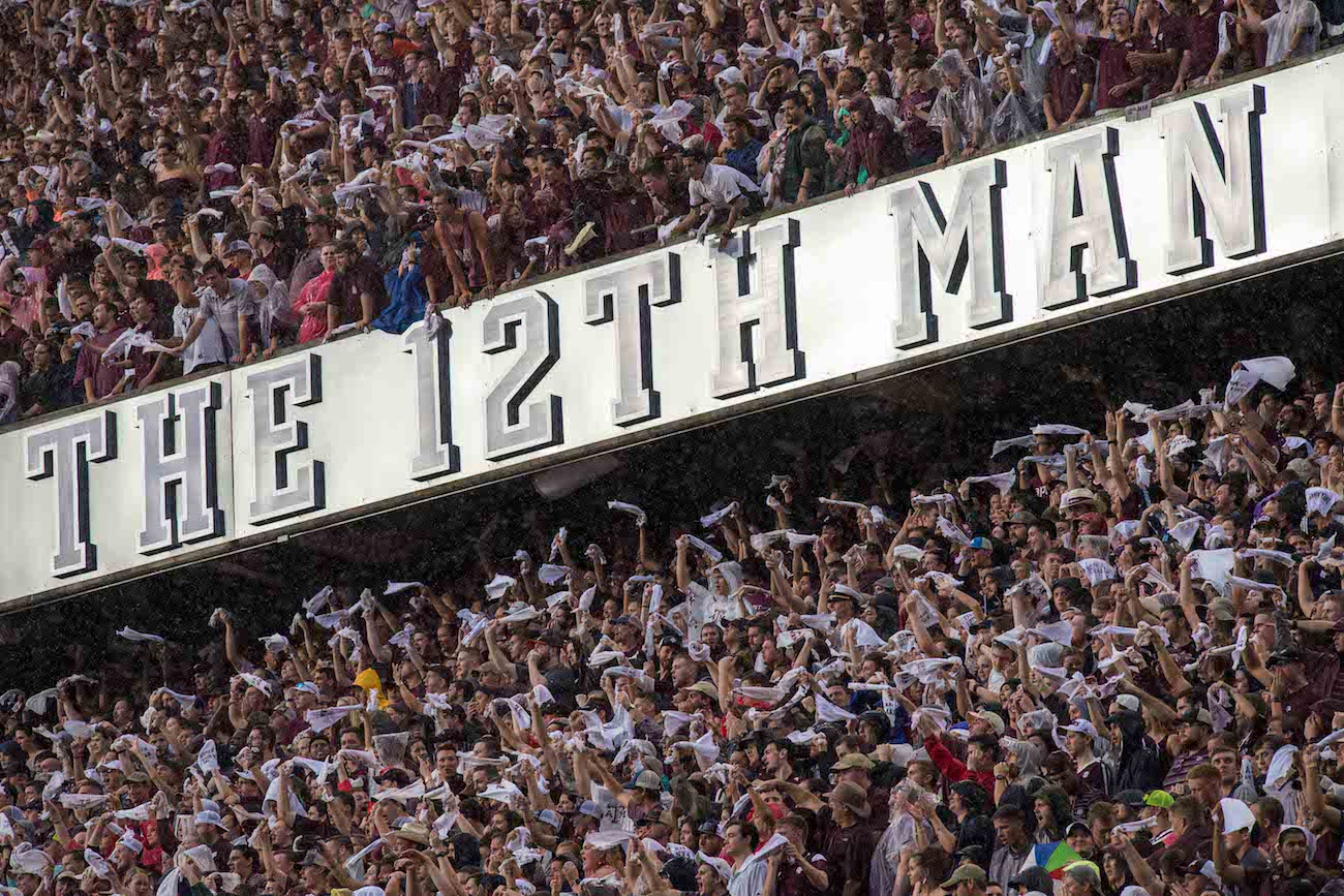 Texas A&M 12th Man banner