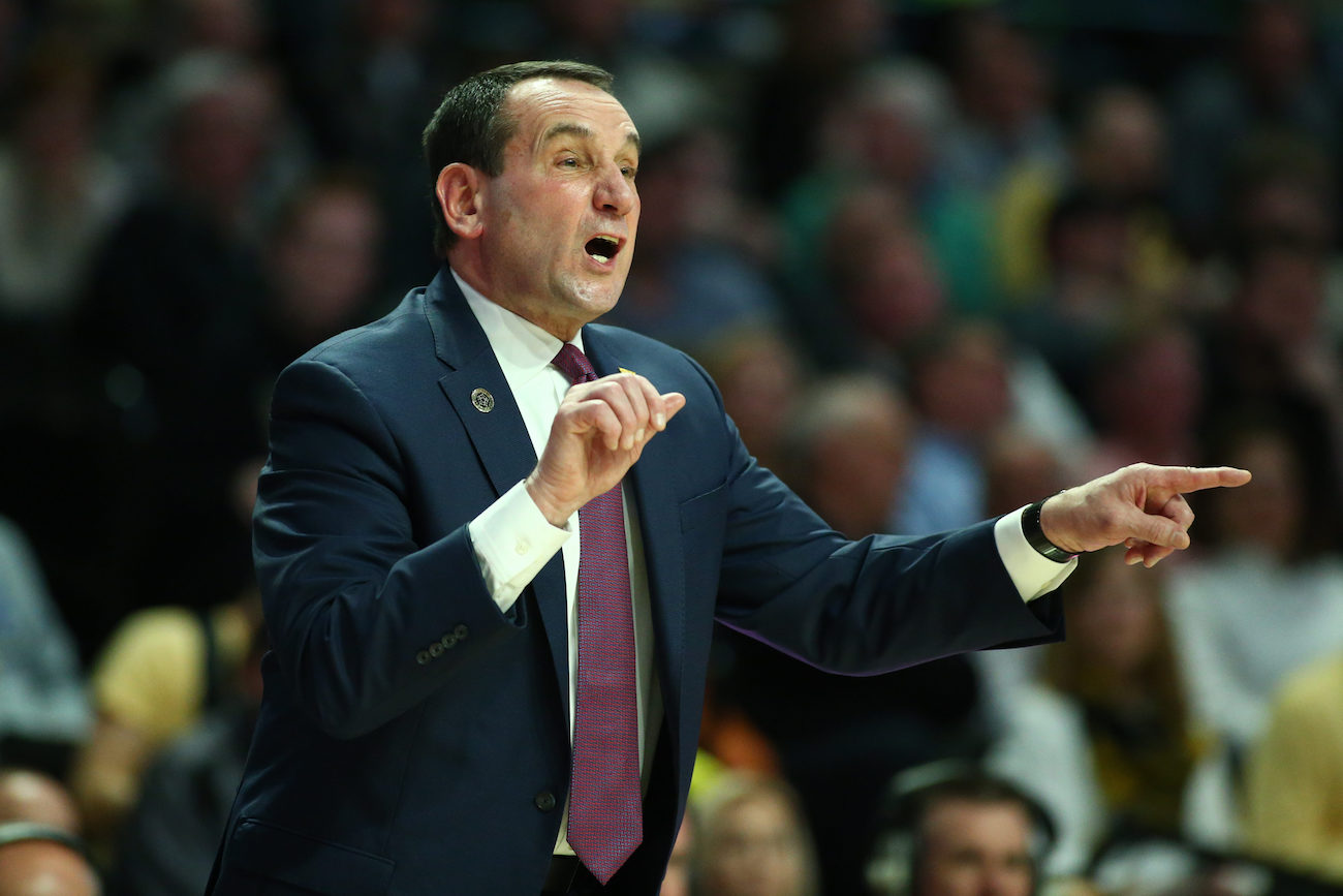 Mike Krzyzewski reacts to North Carolina firing Hubert Davis