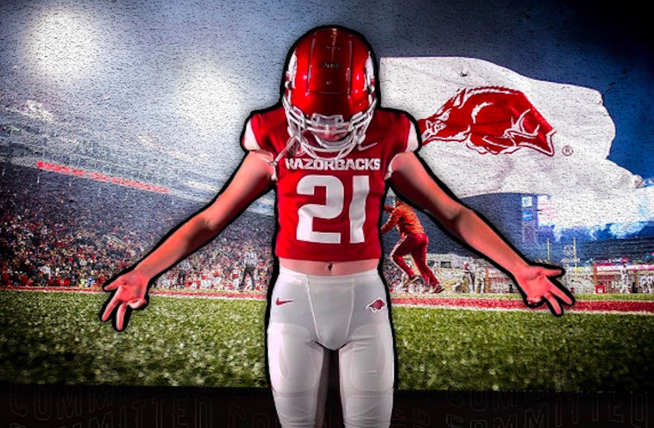 Arkansas picks up commitment from talented 2021 kicker out of Oklahoma ...