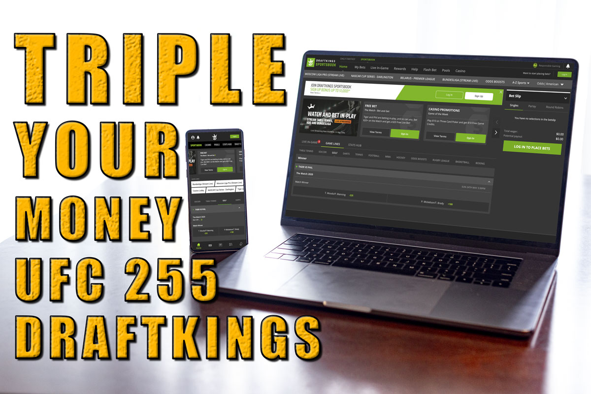 draftkings sportsbook ufc 255