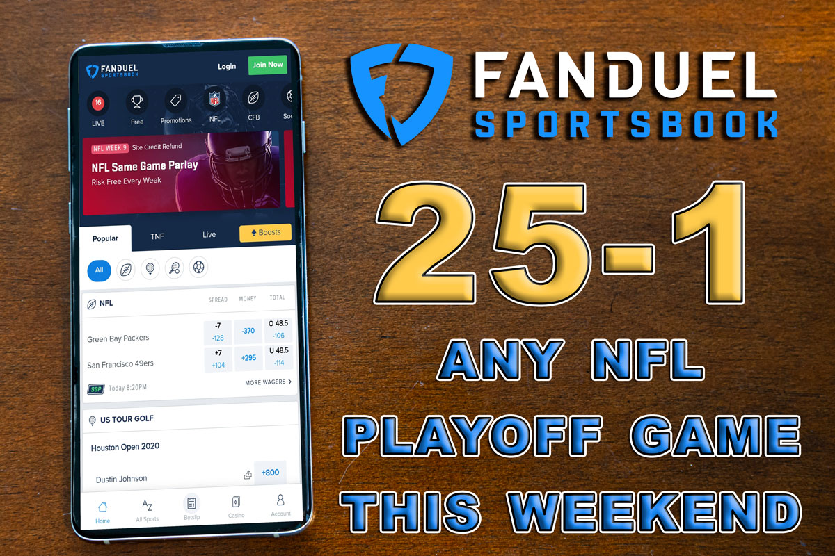fanduel sportsbook 25-1