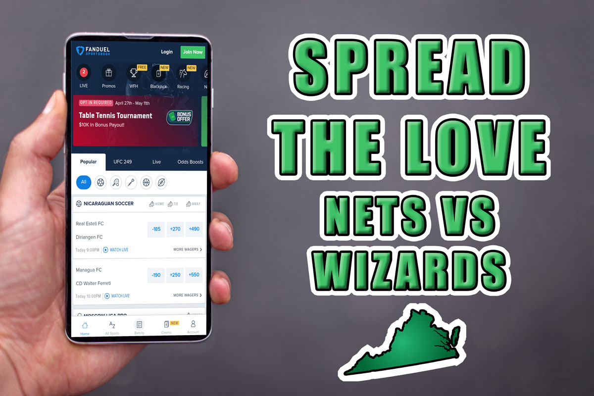 fanduel virginia spread the love