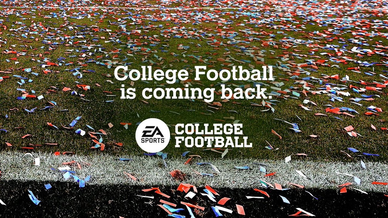 EA Sports teases the return of the college football video game.