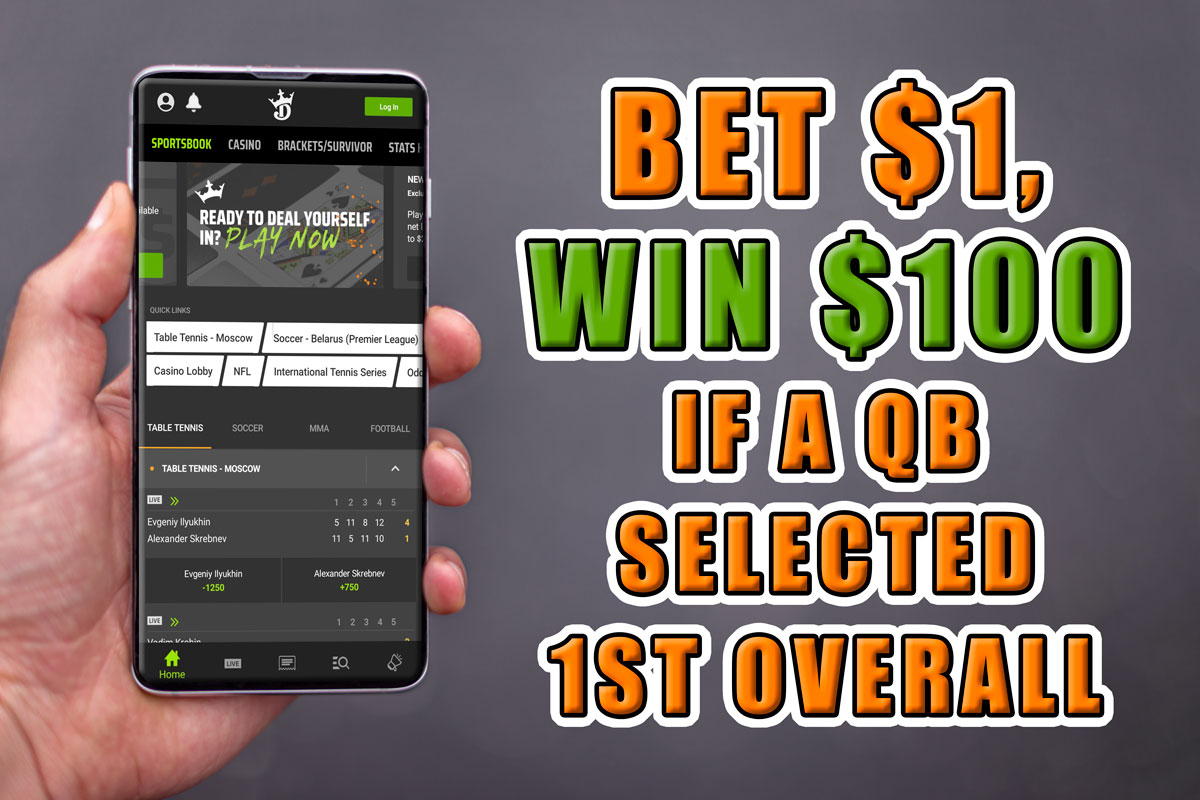 draftkings sportsbook nfl draft promo