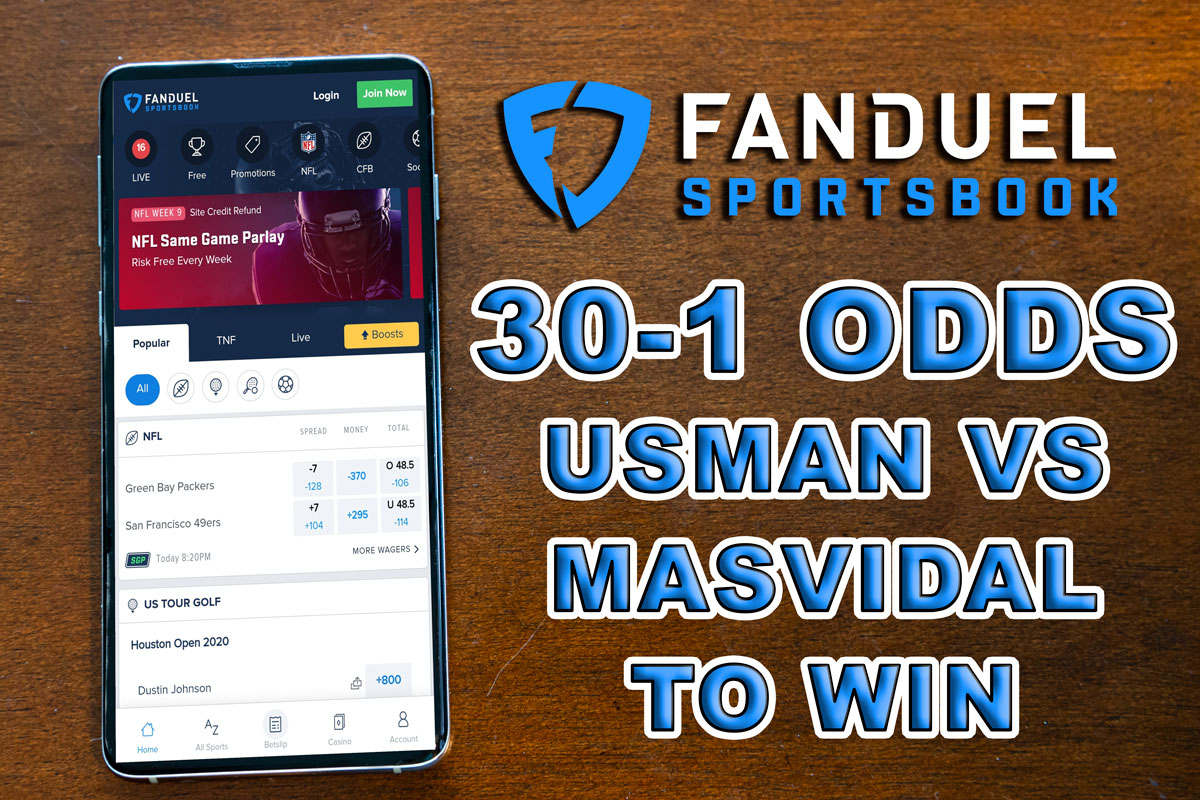 fanduel ufc 261 30-1 odds