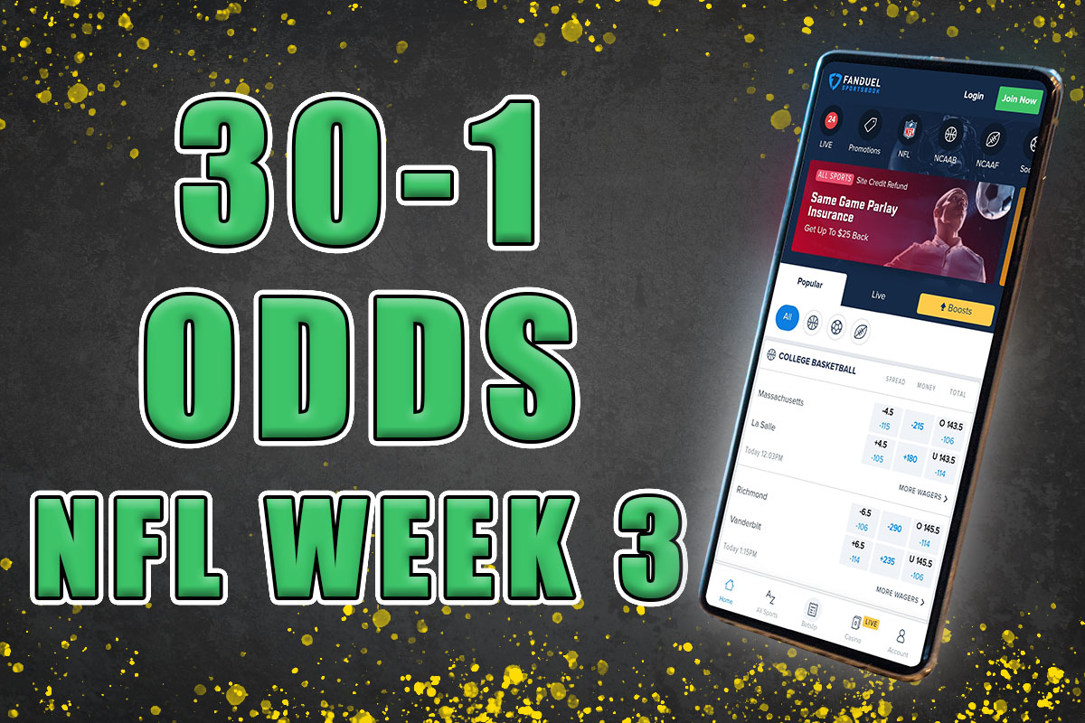 fanduel arizona nfl promo 30-1