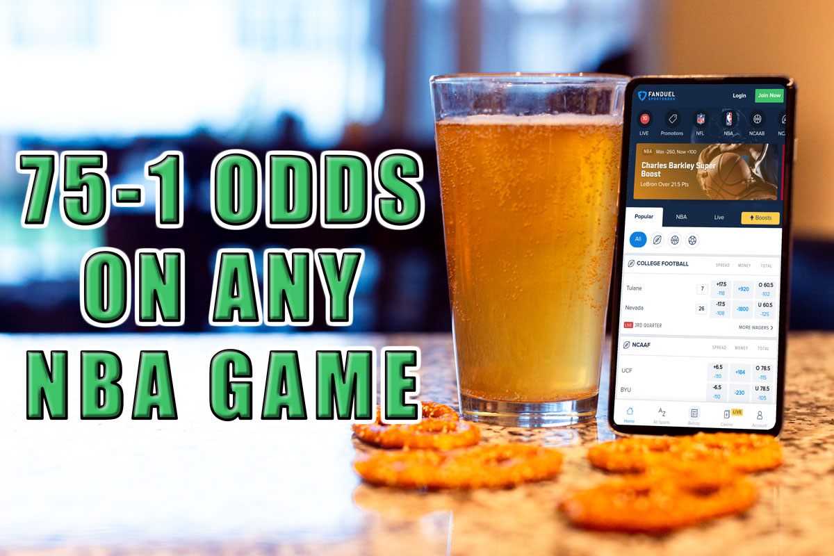 FanDuel Sportsbook NBA promo