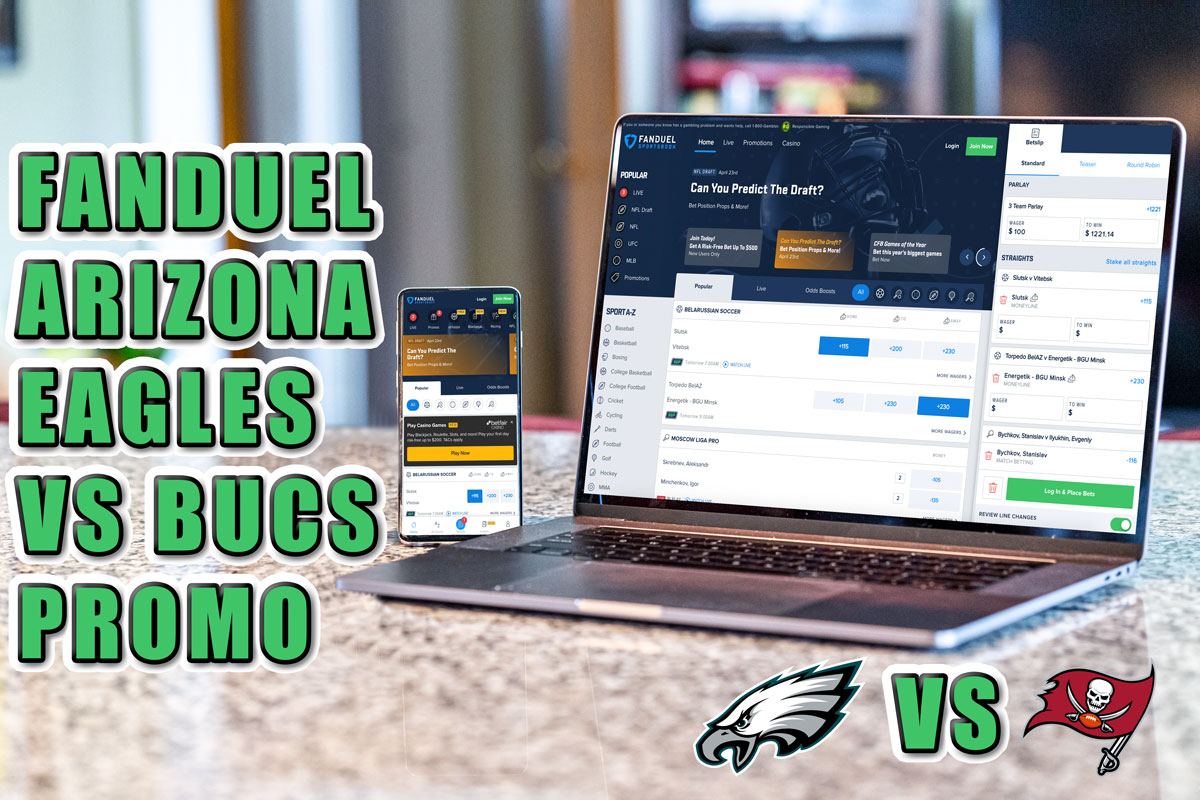fanduel arizona 30-1 bucs eagles