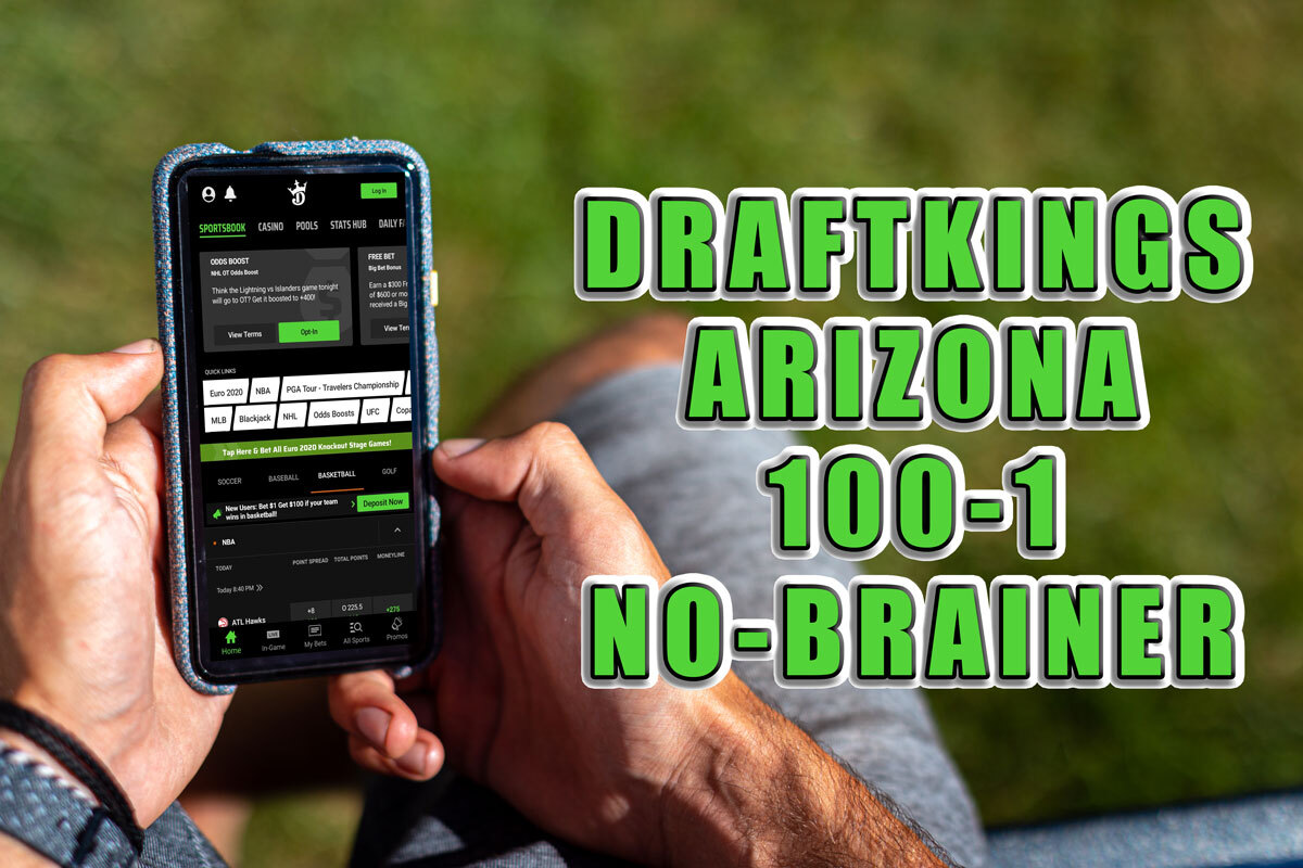 draftkings arizona 100-1 promo