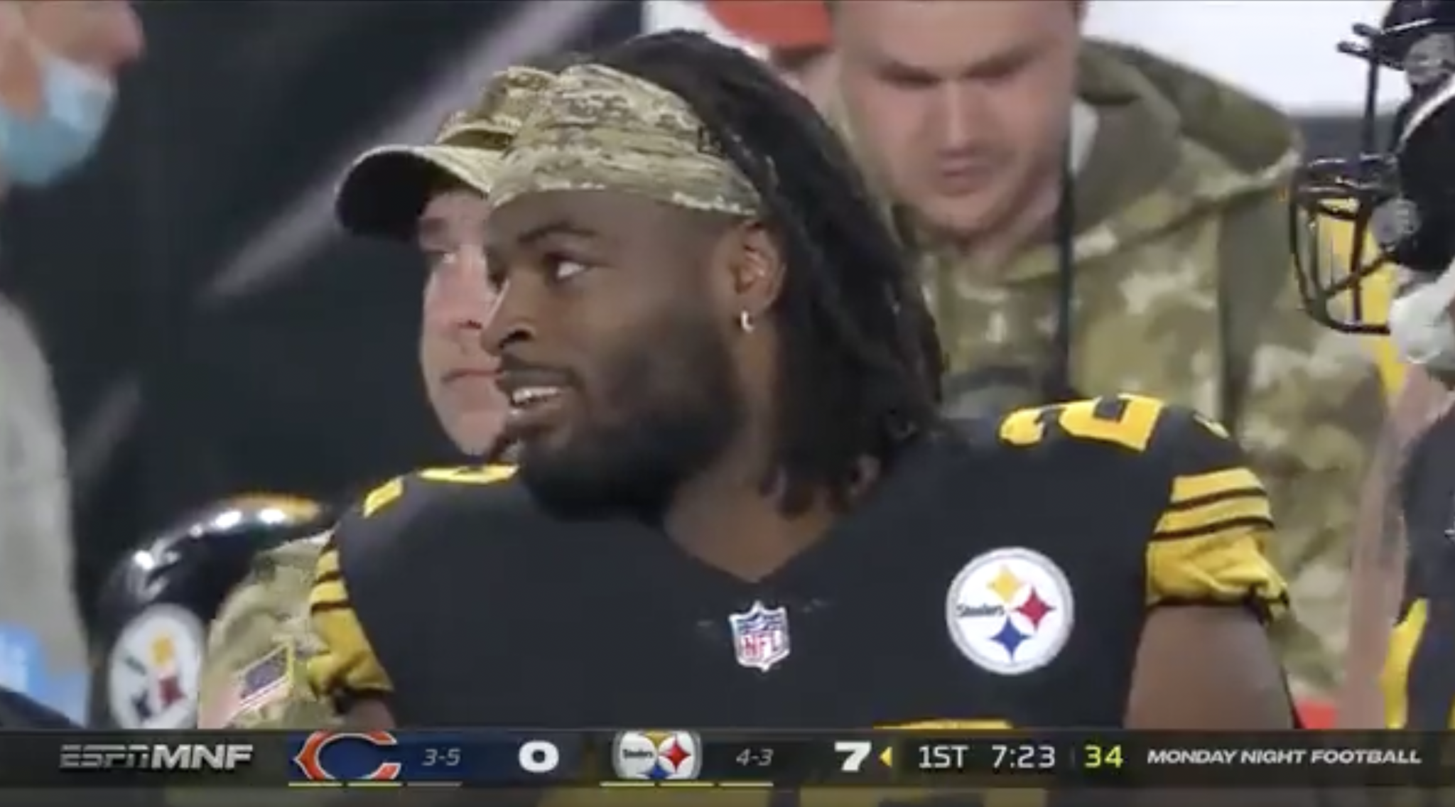 Najee Harris passionately disputes 'Monday Night Football' story of