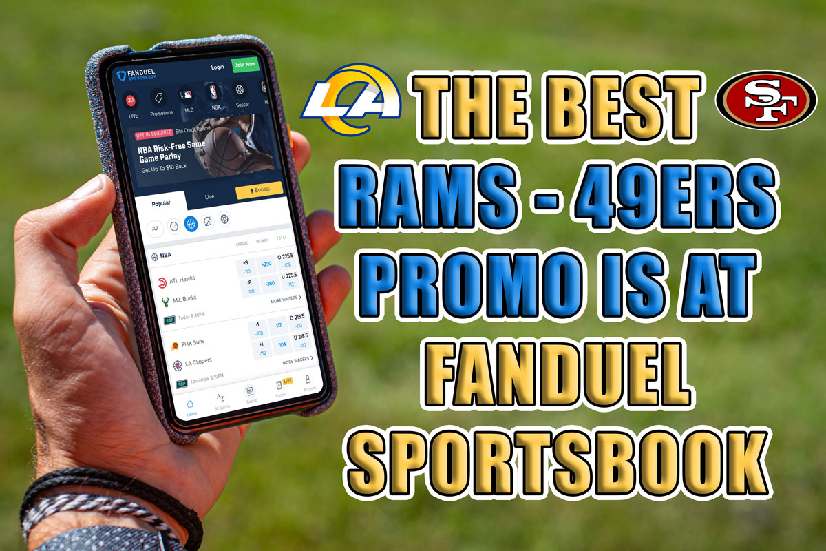 best rams 49ers promo fanduel