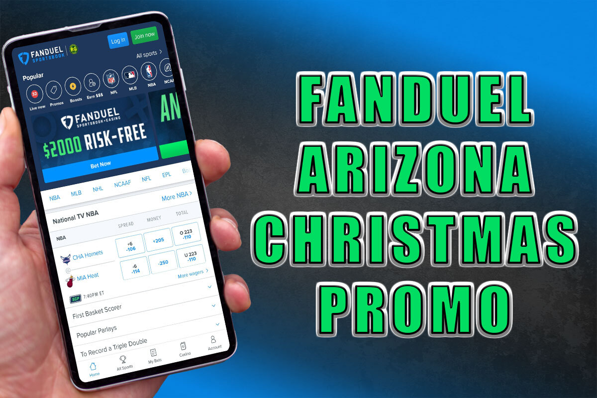 fanduel arizona christmas promo