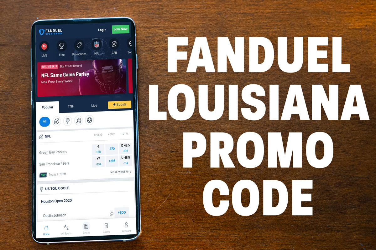 fanduel louisiaina promo code