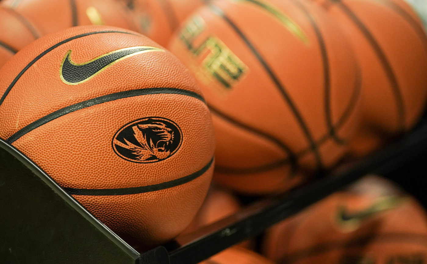 Basketballs are shown.