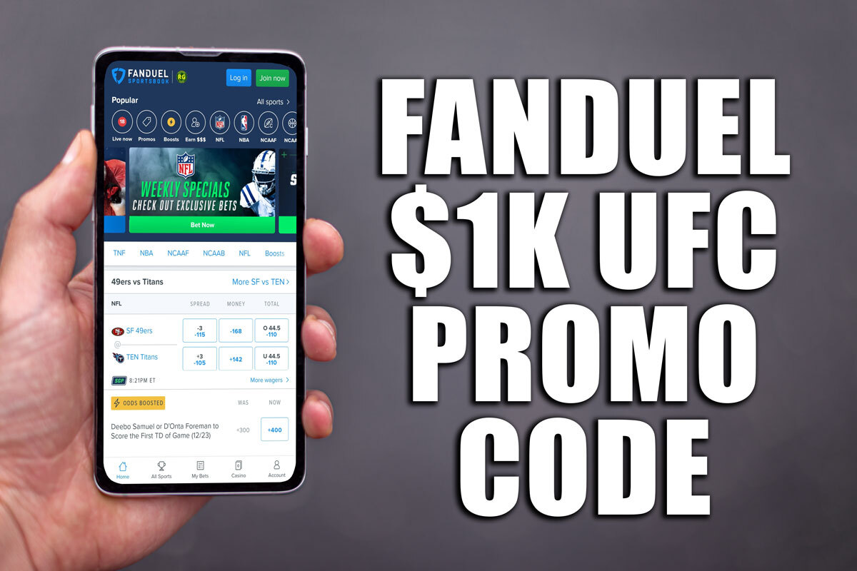 fanduel ufc promo code