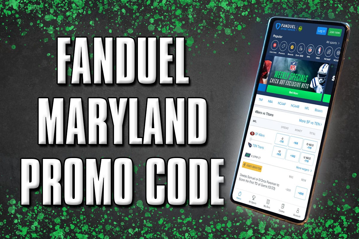 fanduel maryland promo code