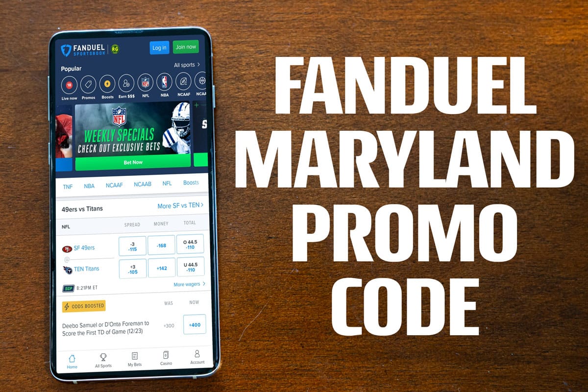 fanduel maryland promo code